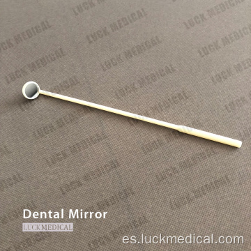 Espejo desechable espejo de plástico dental